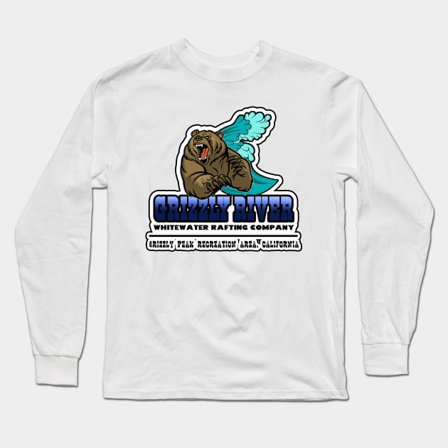 Grizzly River Whitewater Rafting Company Long Sleeve T-Shirt by ZombeeMunkee